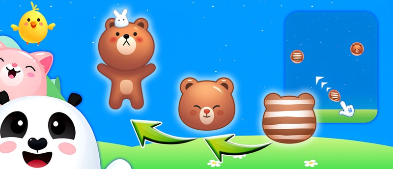 Animal Merge: Bubble Shooter - Play Free Puzzle Game