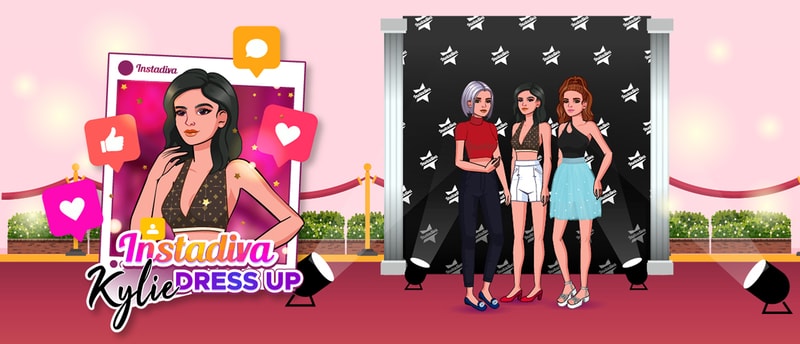Instadiva Kylie Dress Up - Fun Fashion & Style Game for Girls